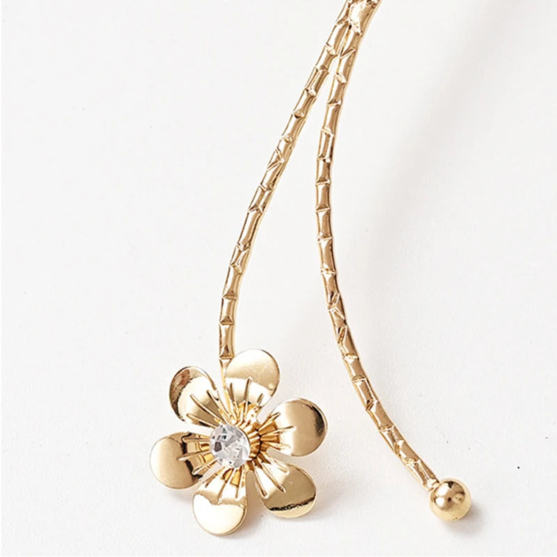 1PC Double flower curtain clip