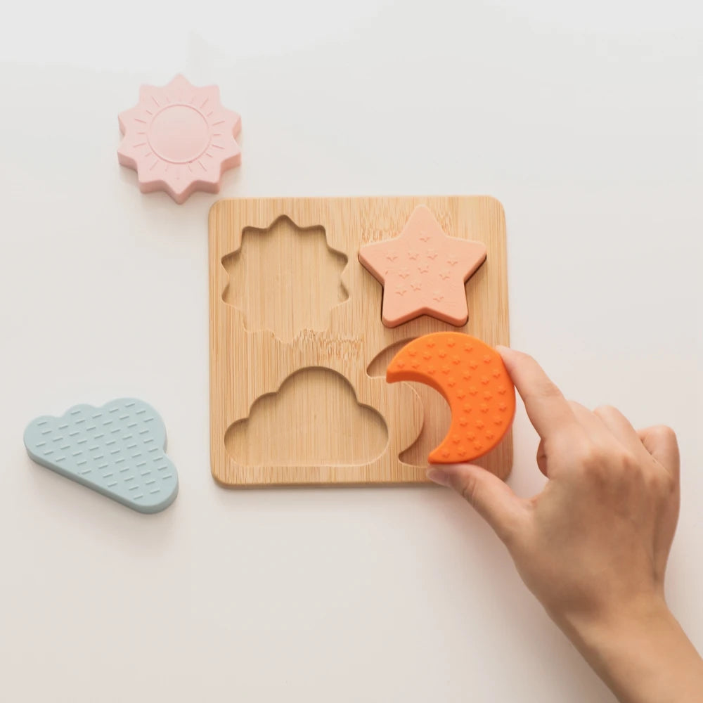 1 set Montessori Wooden Blocks