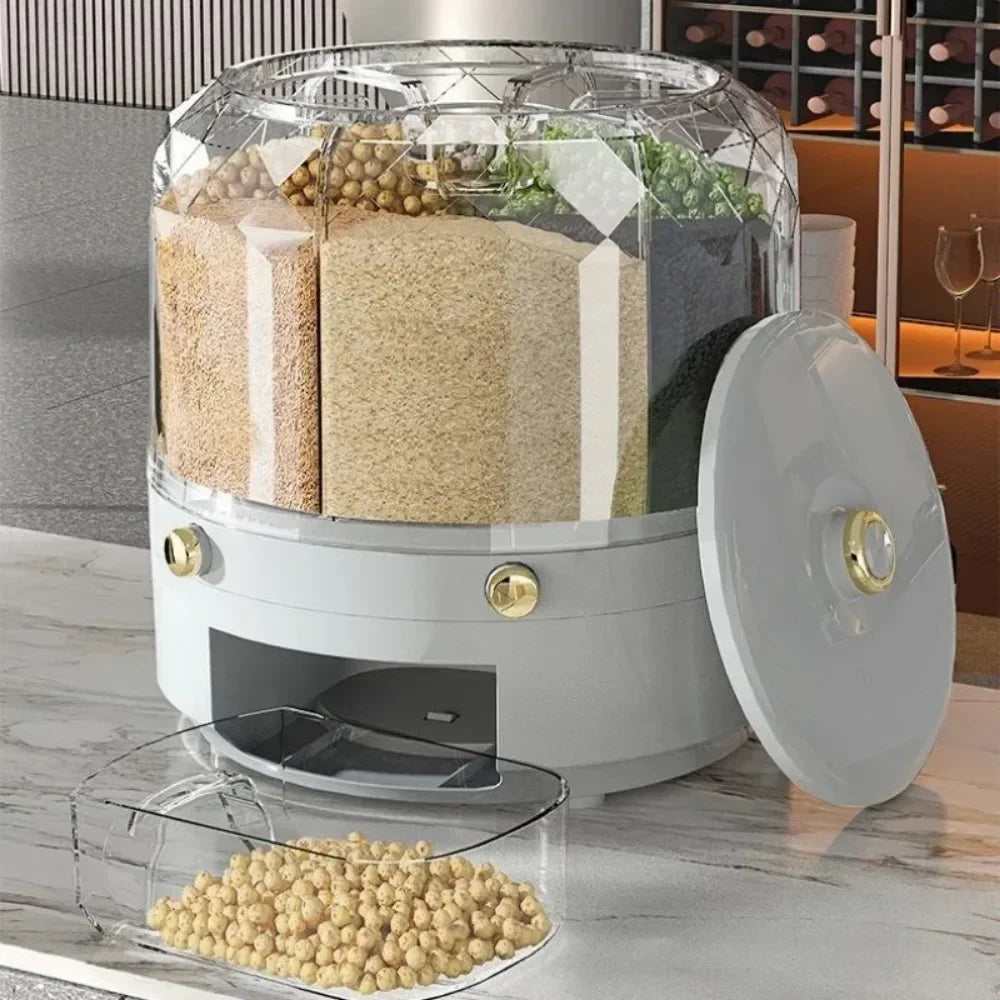 Kitchen Storage Box 360 Degree Rotating