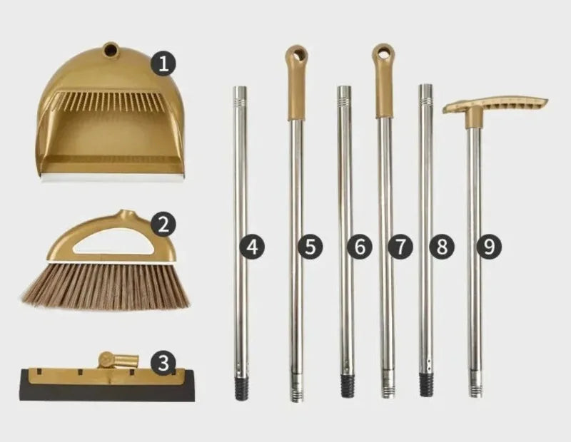 Golden Cleaning Tools