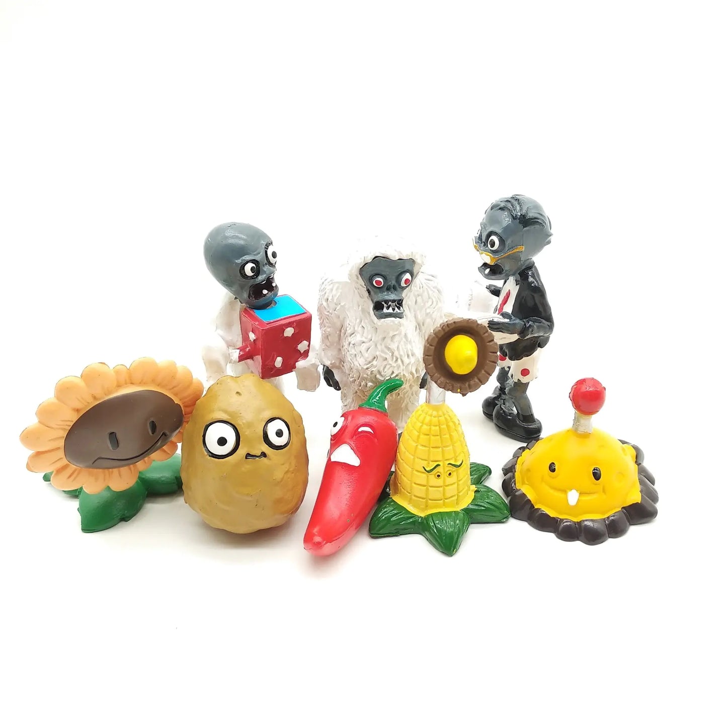 Plants vs. Zombies 2 PVC Figures - 16 Toy Collection