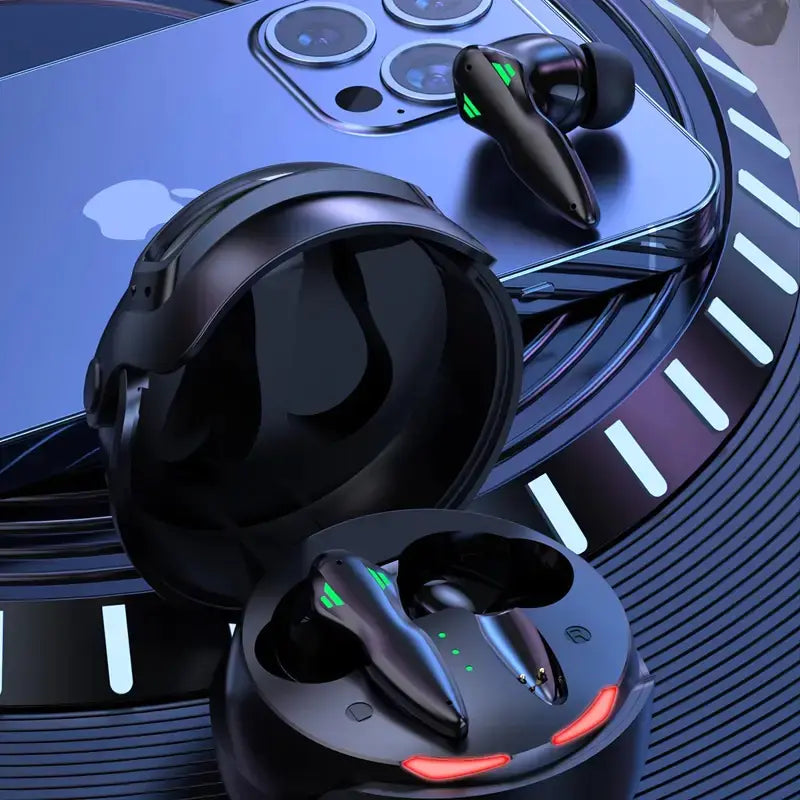 Low Latency True Wireless Gaming Earbuds with Mic