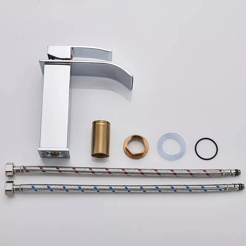 Bathroom Waterfall Basin Sink Faucet