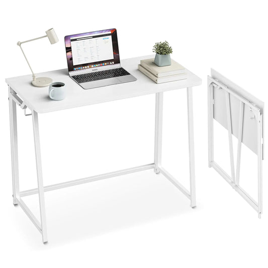 POLWKZU Inklapbaar Bureau - Transformeert Kleine Ruimtes in Productieve Werkplekken 90% Ruimtebesparing!