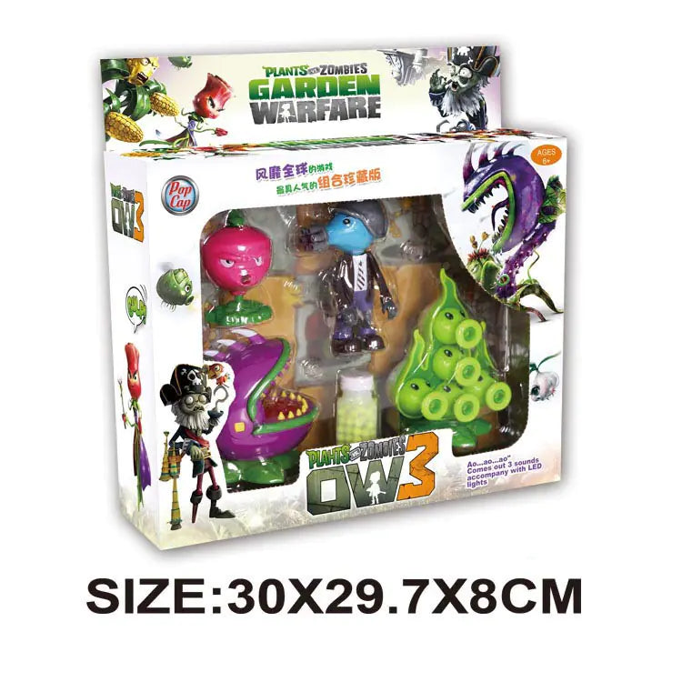 Plants vs Zombies Complete Toy Set with Figurines