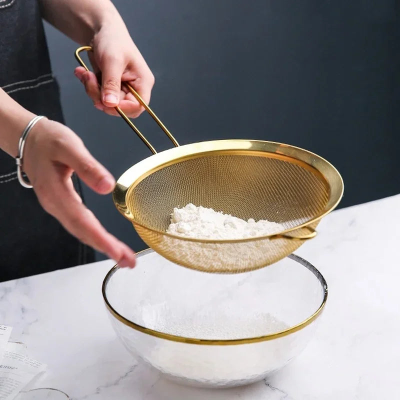 Golden Flour Sifter
