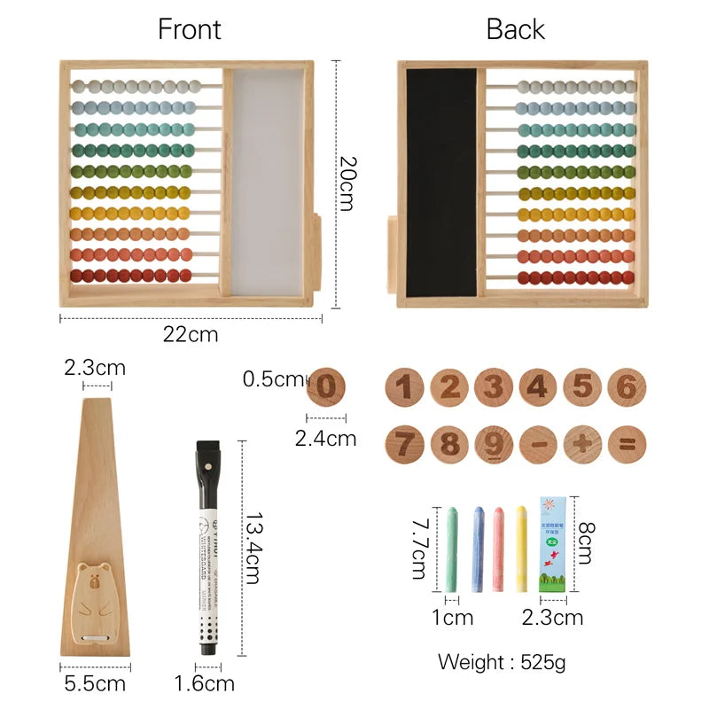 Baby Wooden Silicone Radish Theme Toy Box