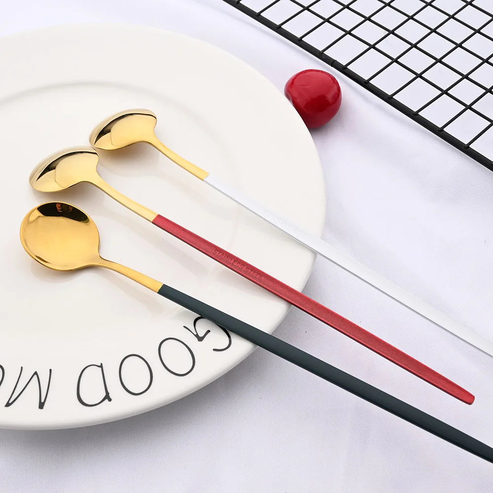 6Pcs Coffee Stirring Spoons