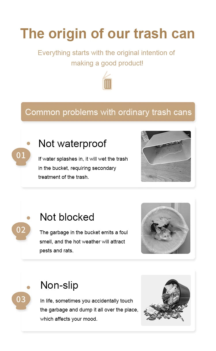 7/9L Automatic Sensor Trash Can