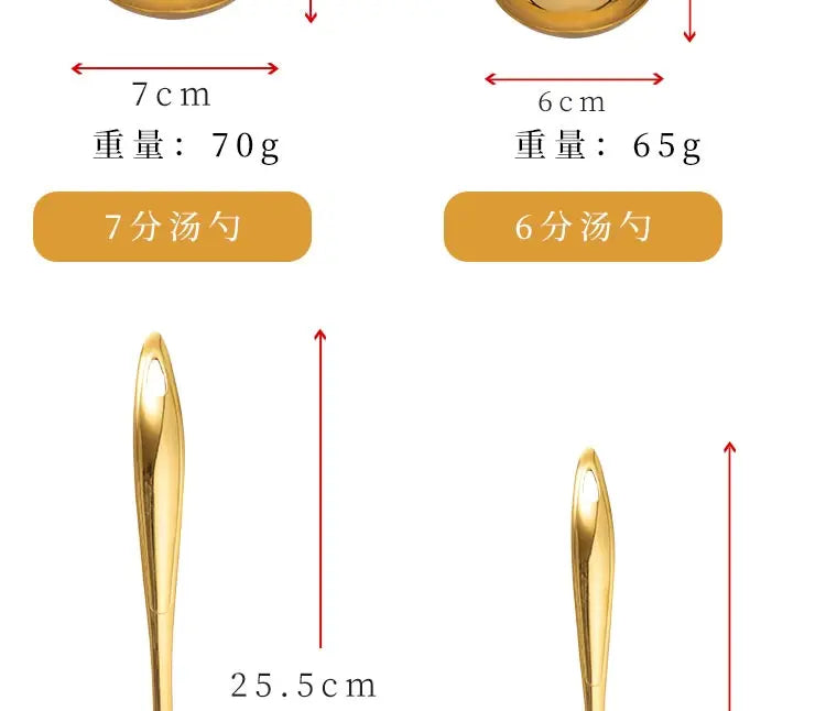 Long Handle Stainless Steel Soup Spoon