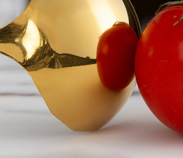 Long Handle Stainless Steel Soup Spoon