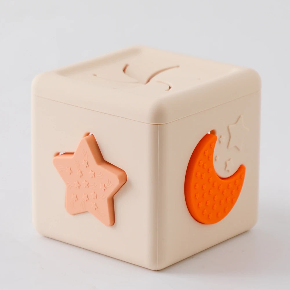 Montessori  Silicone Baby Toys Drawer Box