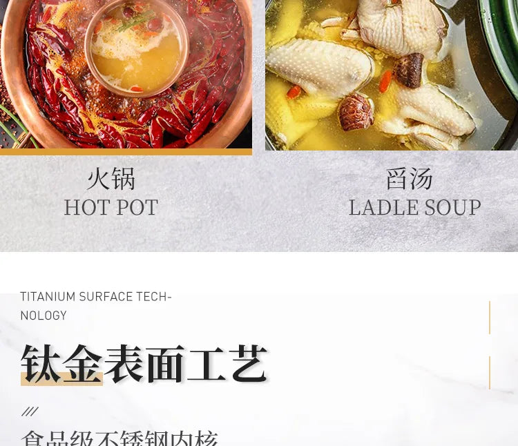 Long Handle Stainless Steel Soup Spoon