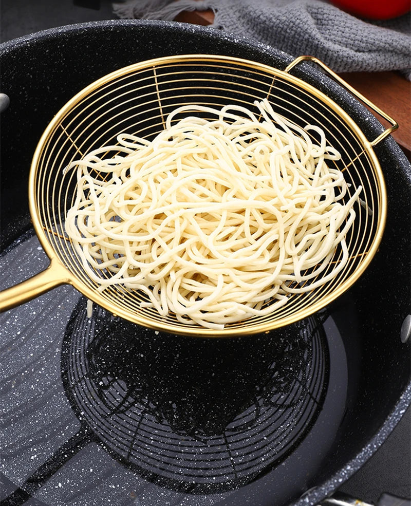 Golden Stainless Steel Skimmer