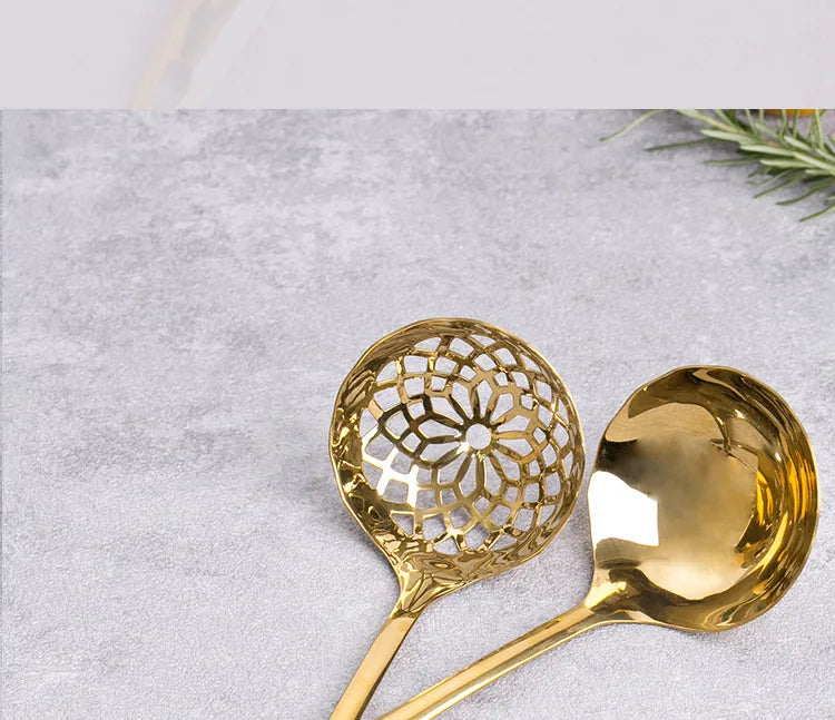 Long Handle Stainless Steel Soup Spoon