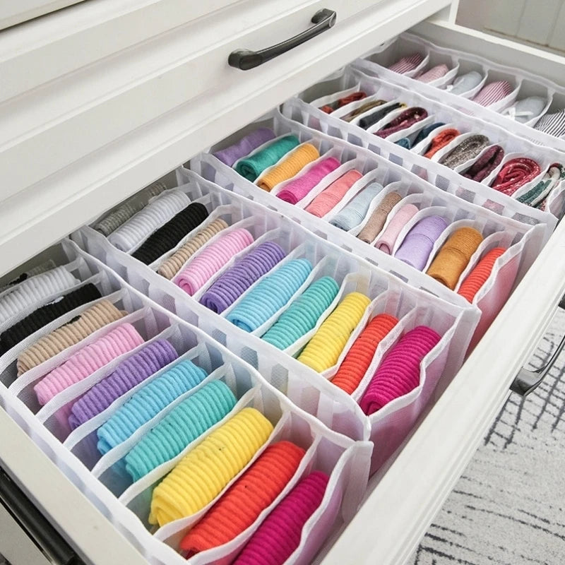 Foldable drawer home organization