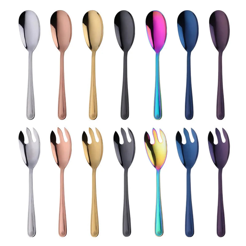 Big Salad Spoon Fork Set