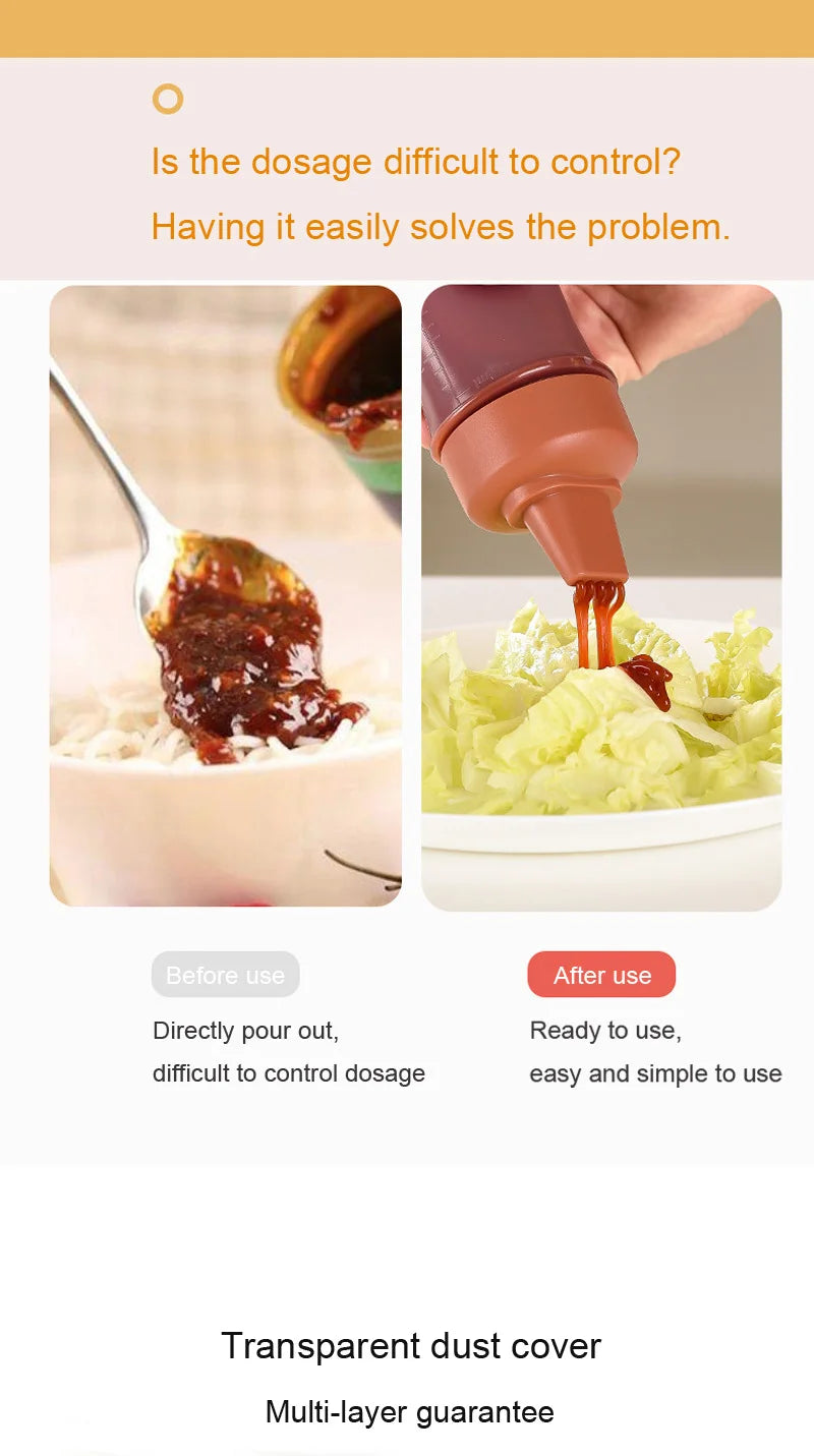 5 Hole Squeeze Bottles