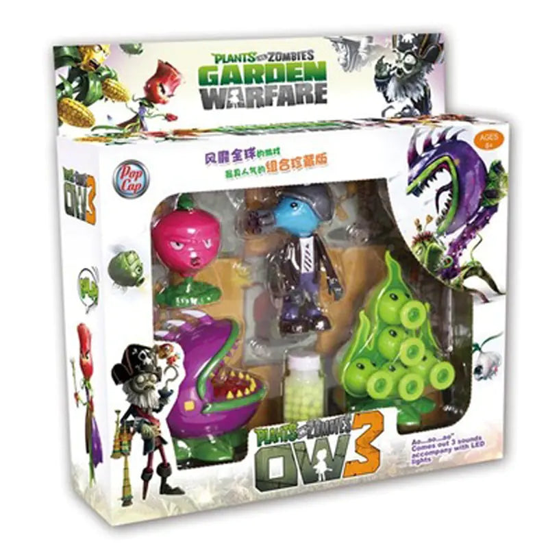 Plants vs Zombies Complete Toy Set with Figurines