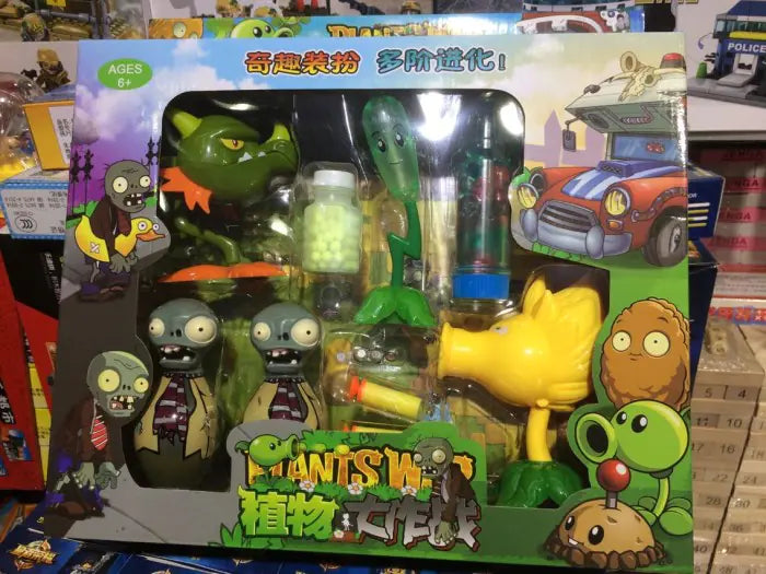Plants vs Zombies Complete Toy Set with Figurines