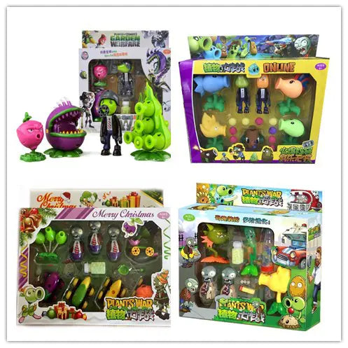 Plants vs Zombies Complete Toy Set with Figurines